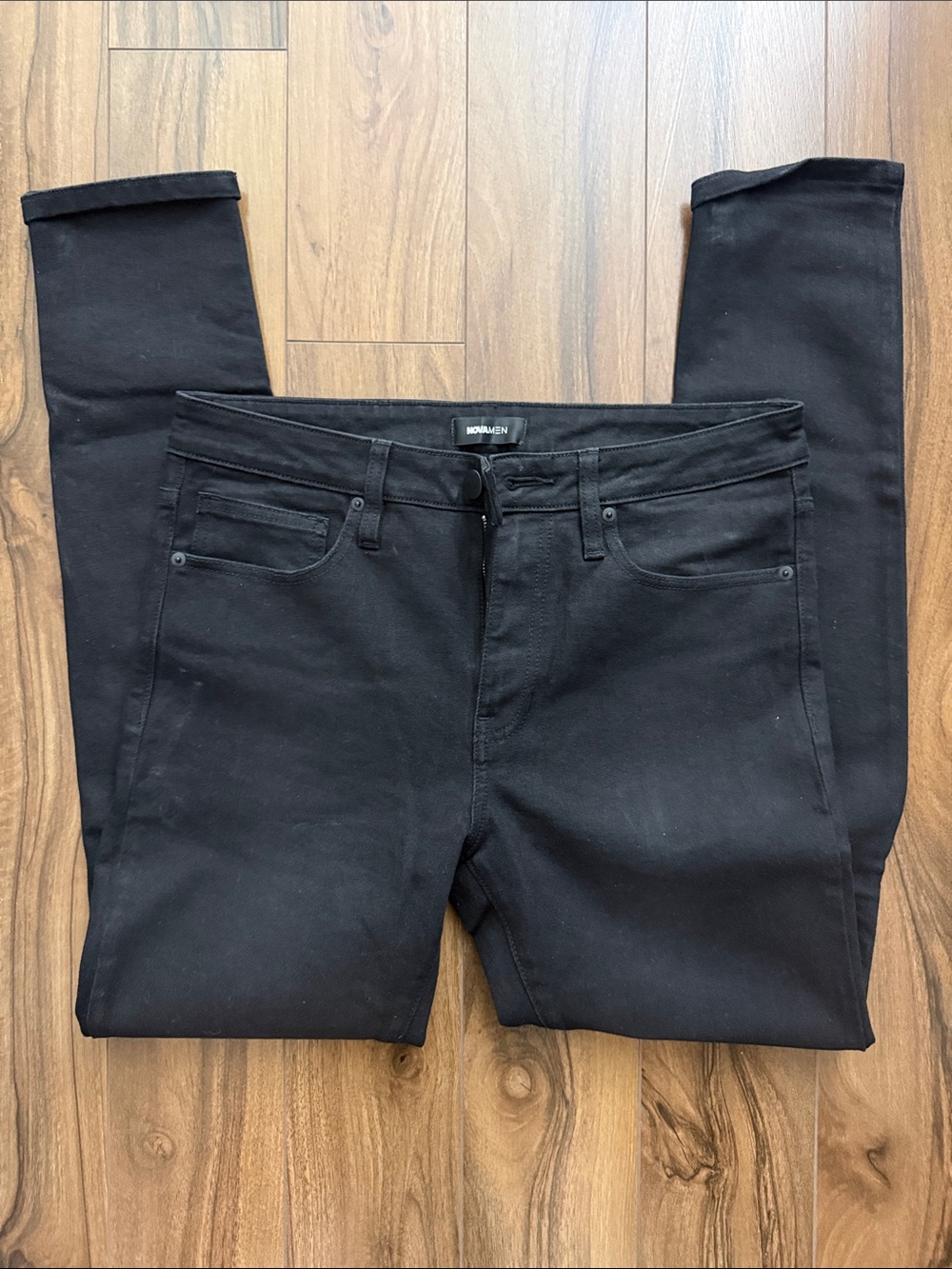 Fashion Nova Men’s Black Skinny Jeans - Slim Fit
